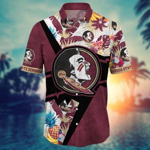 Florida State Seminoles NCAA Flower Hawaii Shirt For Fans Ver 12