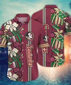 Florida State Seminoles NCAA Flower Hawaii Shirt For Fans Ver 13