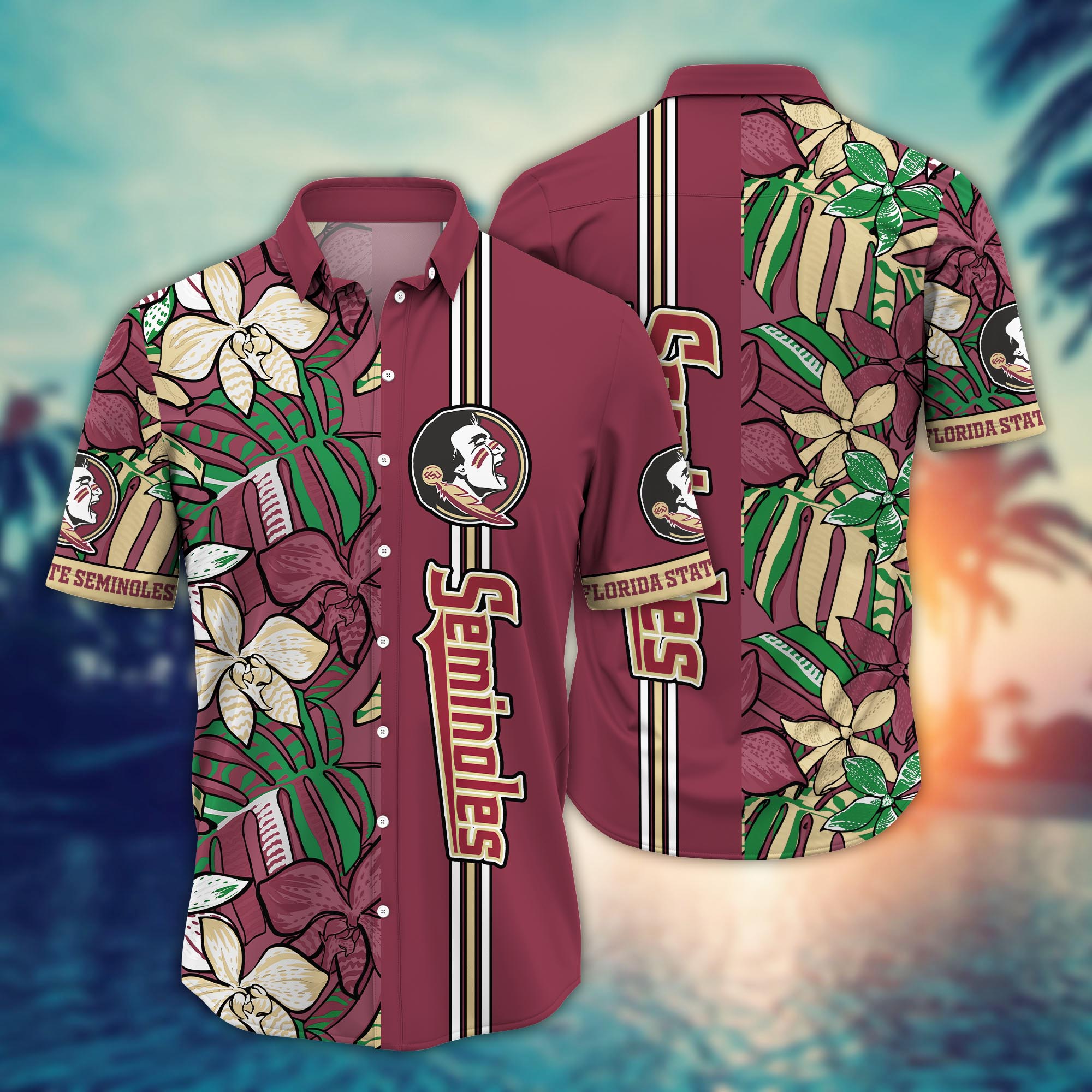 Florida State Seminoles NCAA Flower Hawaii Shirt For Fans Ver 13