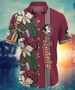 Florida State Seminoles NCAA Flower Hawaii Shirt For Fans Ver 13