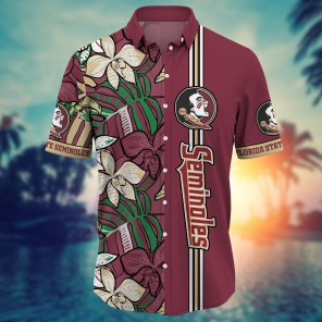 Florida State Seminoles NCAA Flower Hawaii Shirt For Fans Ver 13