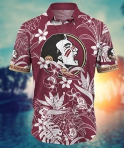 Florida State Seminoles NCAA Flower Hawaii Shirt For Fans Ver 14