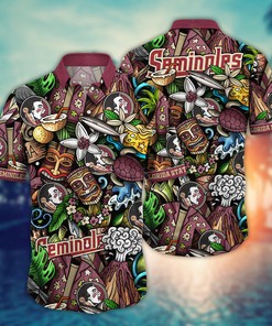 Florida State Seminoles NCAA Flower Hawaii Shirt For Fans Ver 15
