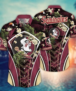 Florida State Seminoles NCAA Flower Hawaii Shirt For Fans Ver 16