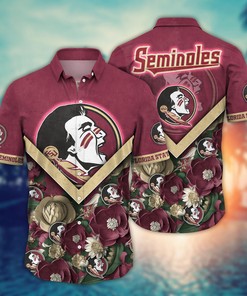 Florida State Seminoles NCAA Flower Hawaii Shirt For Fans Ver 17