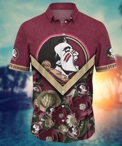 Florida State Seminoles NCAA Flower Hawaii Shirt For Fans Ver 17
