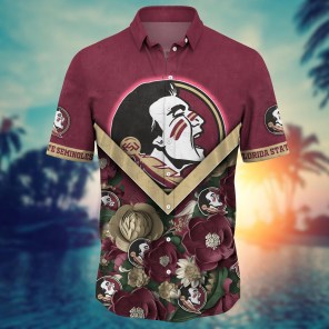 Florida State Seminoles NCAA Flower Hawaii Shirt For Fans Ver 17