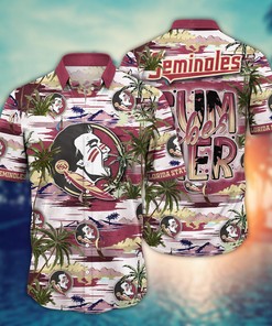 Florida State Seminoles NCAA Flower Hawaii Shirt For Fans Ver 18
