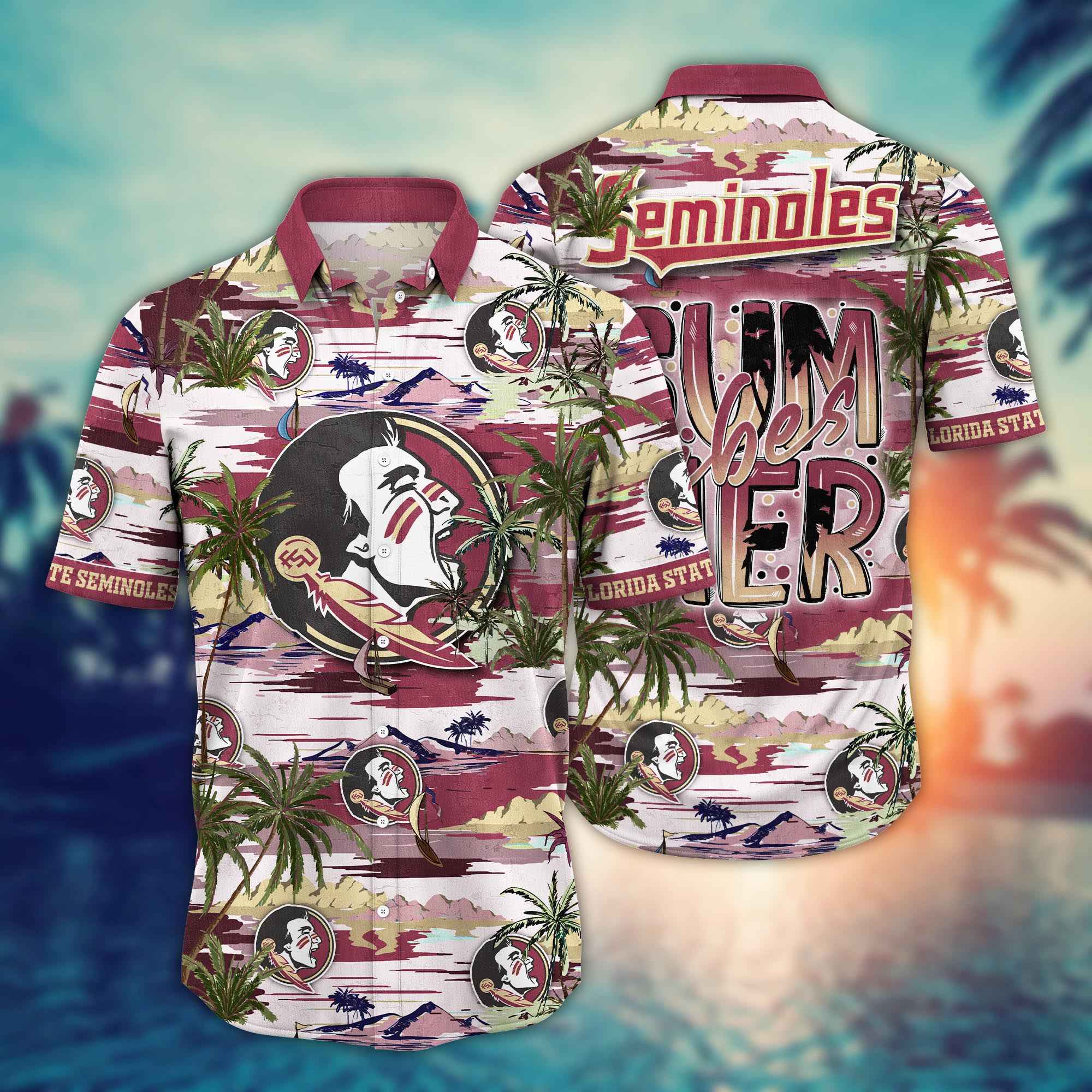 Florida State Seminoles NCAA Flower Hawaii Shirt For Fans Ver 18