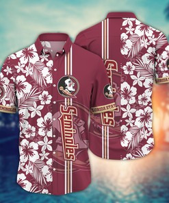 Florida State Seminoles NCAA Flower Hawaii Shirt For Fans Ver 19