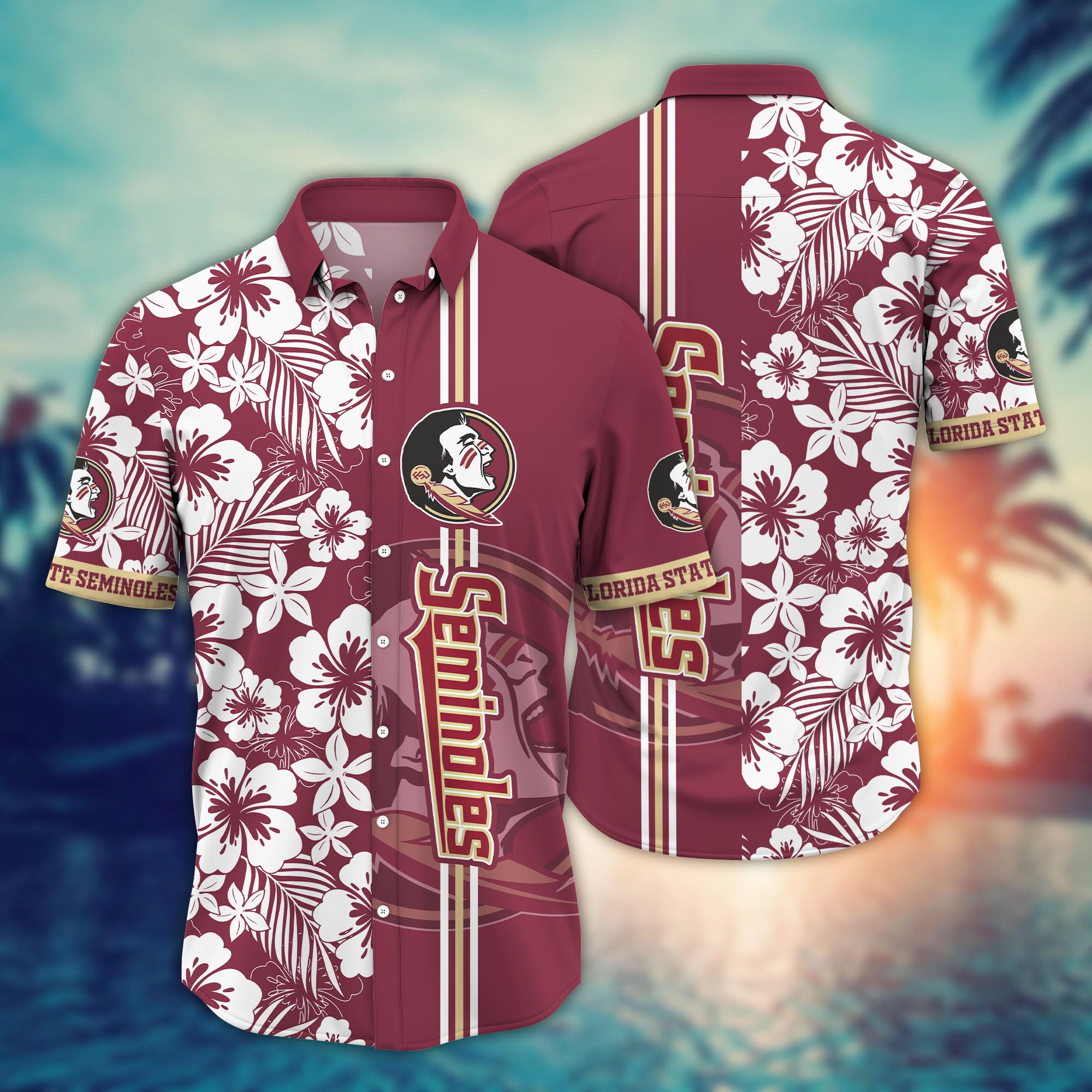 Florida State Seminoles NCAA Flower Hawaii Shirt For Fans Ver 19