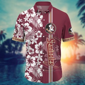 Florida State Seminoles NCAA Flower Hawaii Shirt For Fans Ver 19