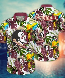 Florida State Seminoles NCAA Flower Hawaii Shirt For Fans Ver 2