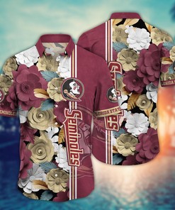 Florida State Seminoles NCAA Flower Hawaii Shirt For Fans Ver 21