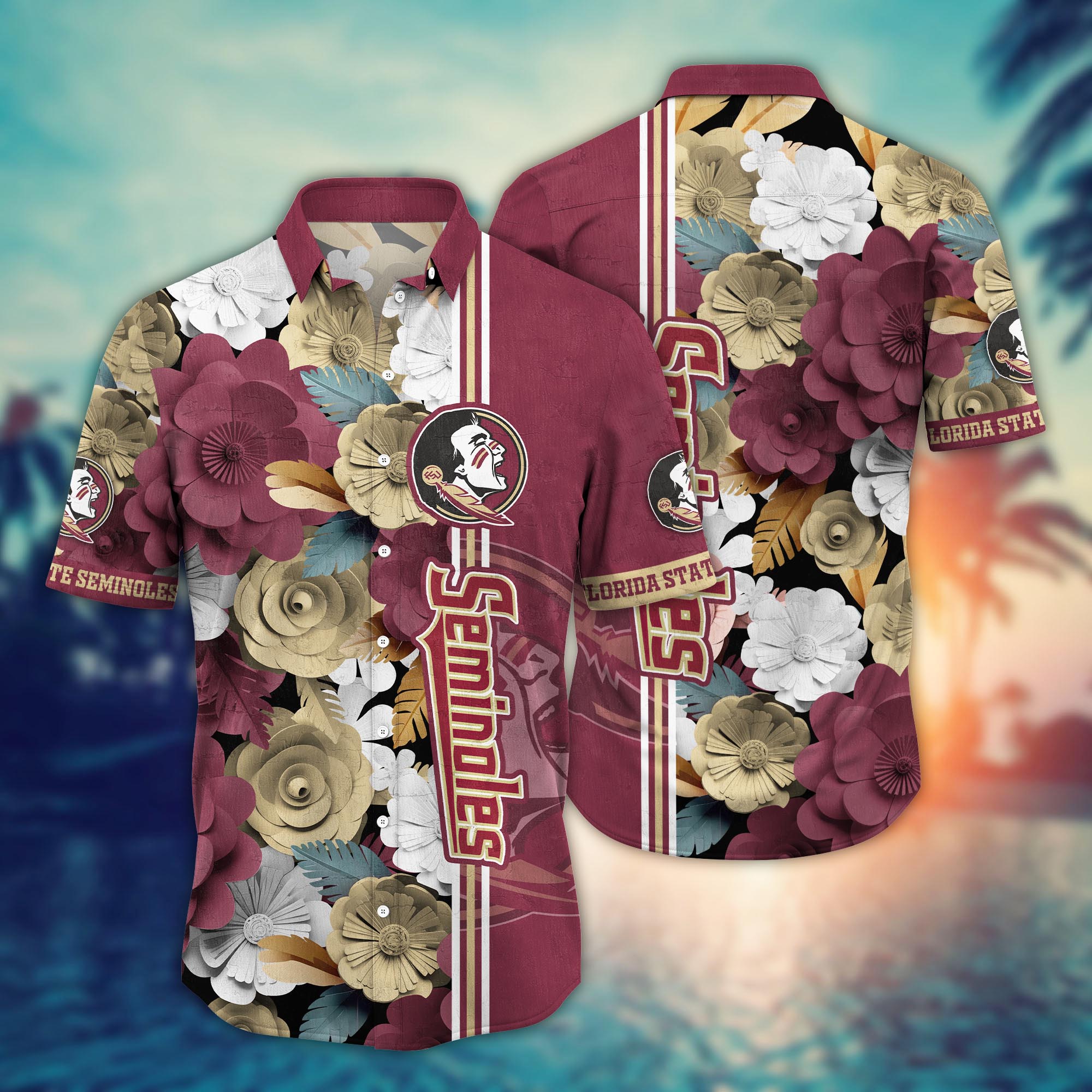 Florida State Seminoles NCAA Flower Hawaii Shirt For Fans Ver 21