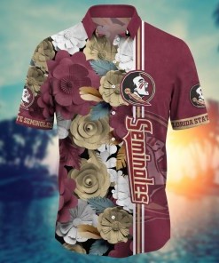 Florida State Seminoles NCAA Flower Hawaii Shirt For Fans Ver 21