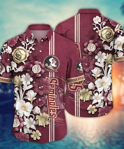 Florida State Seminoles NCAA Flower Hawaii Shirt For Fans Ver 22