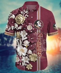 Florida State Seminoles NCAA Flower Hawaii Shirt For Fans Ver 22