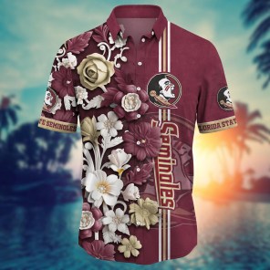 Florida State Seminoles NCAA Flower Hawaii Shirt For Fans Ver 22
