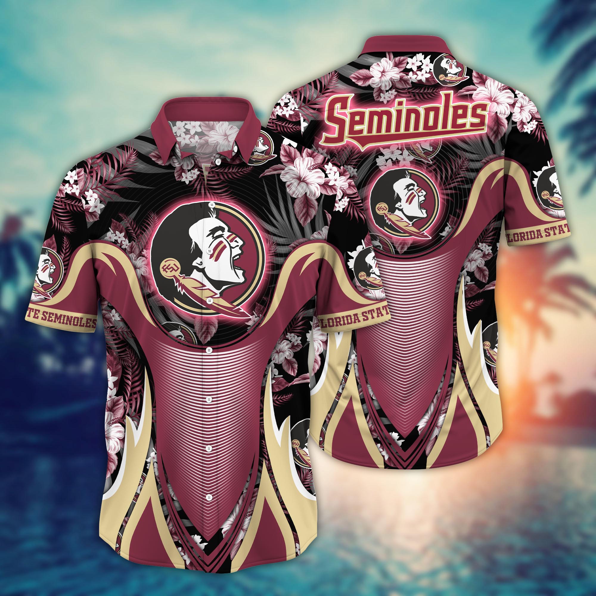 Florida State Seminoles NCAA Flower Hawaii Shirt For Fans Ver 24