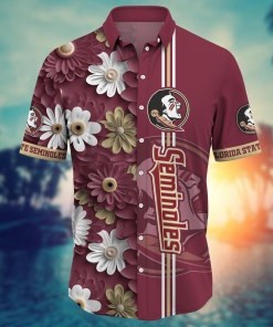 Florida State Seminoles NCAA Flower Hawaii Shirt For Fans Ver 25