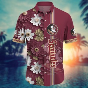 Florida State Seminoles NCAA Flower Hawaii Shirt For Fans Ver 25