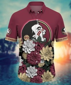 Florida State Seminoles NCAA Flower Hawaii Shirt For Fans Ver 26