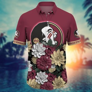Florida State Seminoles NCAA Flower Hawaii Shirt For Fans Ver 26
