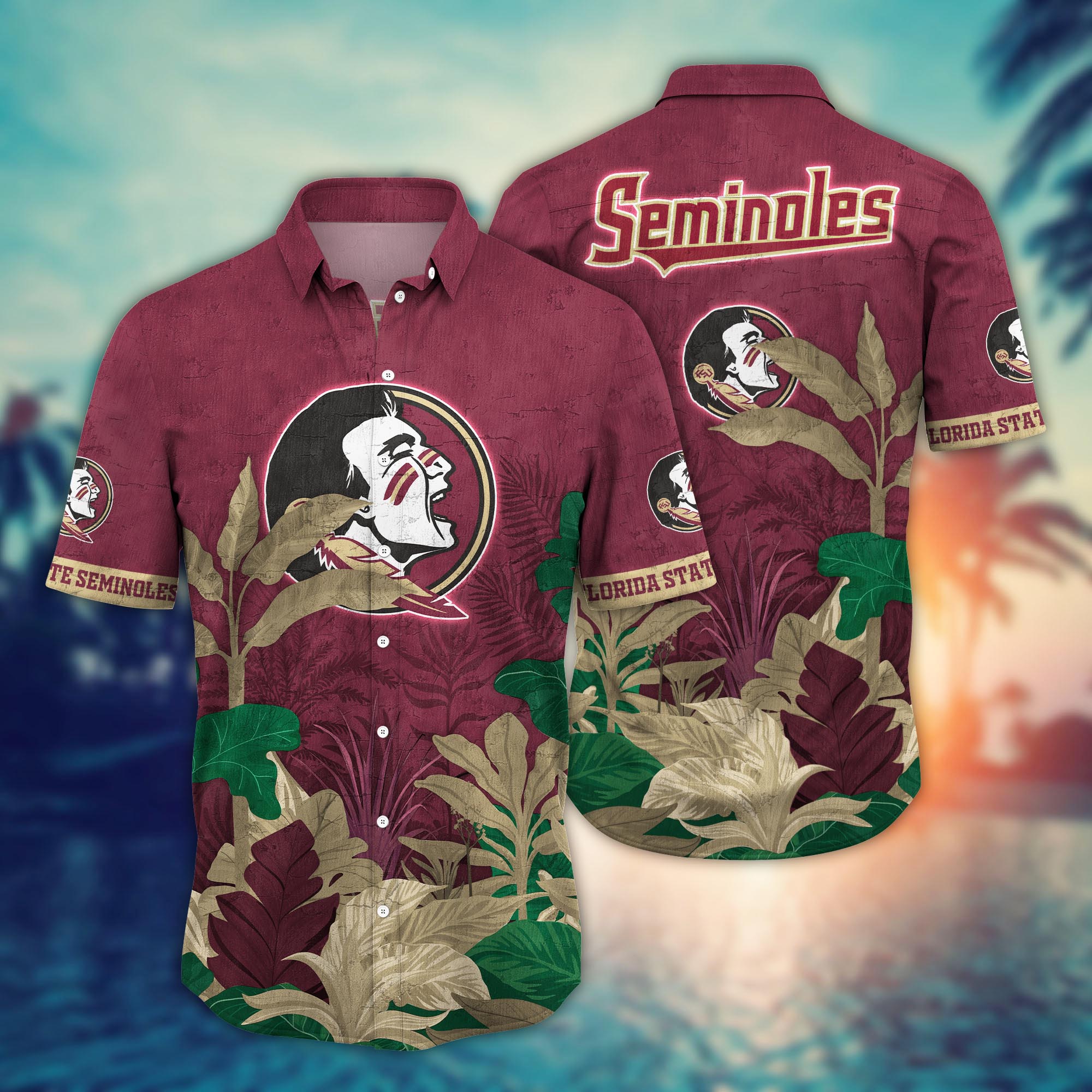 Florida State Seminoles NCAA Flower Hawaii Shirt For Fans Ver 27