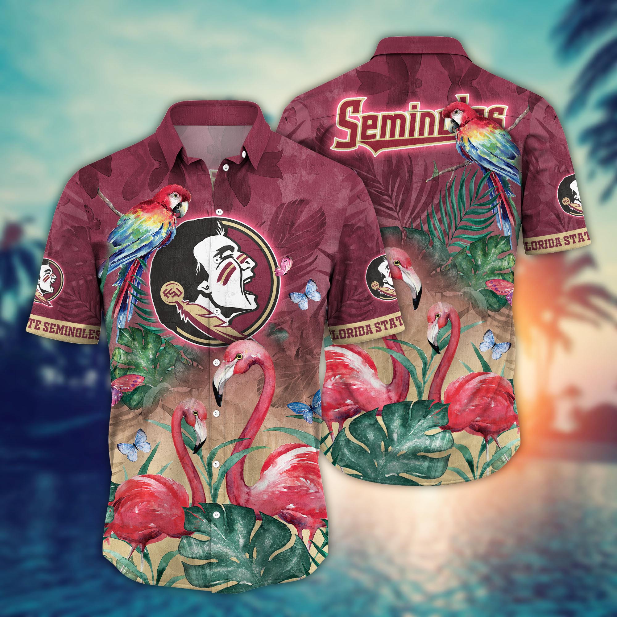 Florida State Seminoles NCAA Flower Hawaii Shirt For Fans Ver 28