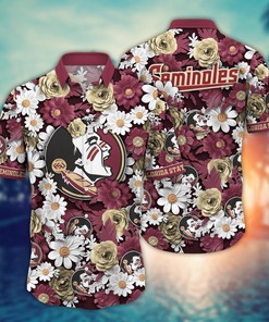 Florida State Seminoles NCAA Flower Hawaii Shirt For Fans Ver 3