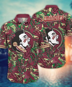 Florida State Seminoles NCAA Flower Hawaii Shirt For Fans Ver 30