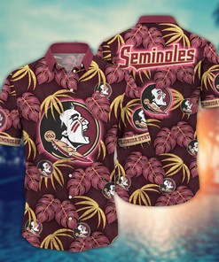 Florida State Seminoles NCAA Flower Hawaii Shirt For Fans Ver 31