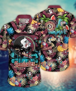 Florida State Seminoles NCAA Flower Hawaii Shirt For Fans Ver 33