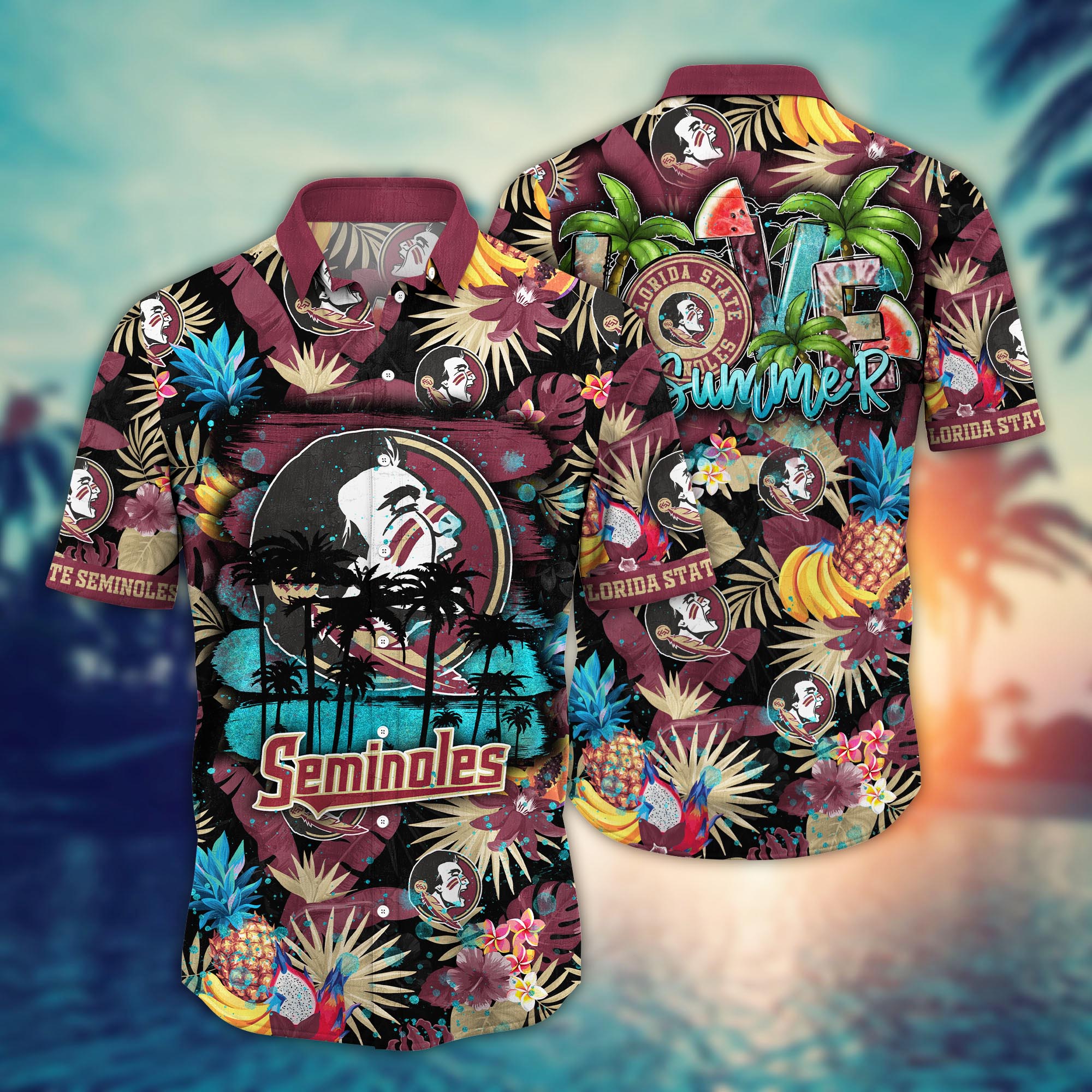Florida State Seminoles NCAA Flower Hawaii Shirt For Fans Ver 33