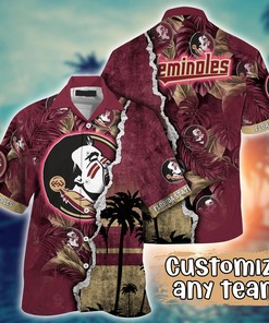 Florida State Seminoles NCAA Flower Hawaii Shirt For Fans Ver 35