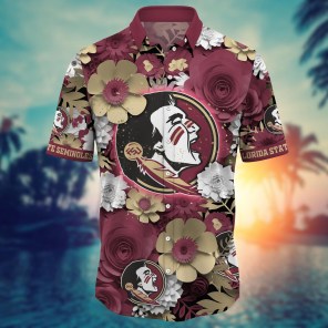 Florida State Seminoles NCAA Flower Hawaii Shirt For Fans Ver 36