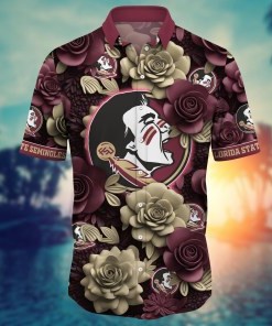 Florida State Seminoles NCAA Flower Hawaii Shirt For Fans Ver 37