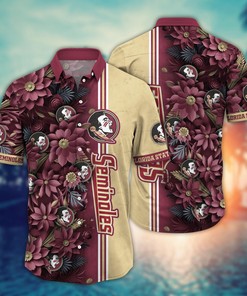 Florida State Seminoles NCAA Flower Hawaii Shirt For Fans Ver 5
