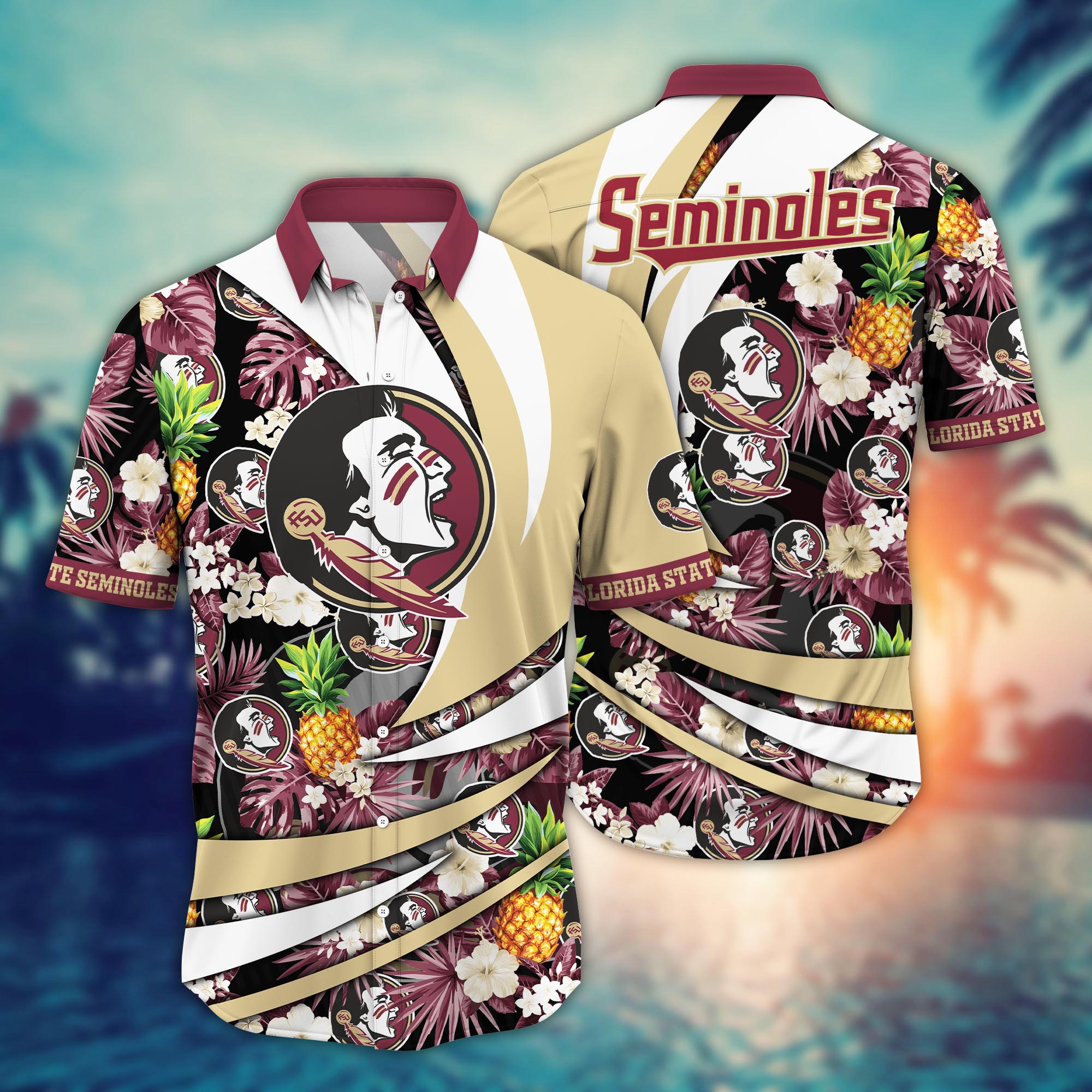 Florida State Seminoles NCAA Flower Hawaii Shirt For Fans Ver 6