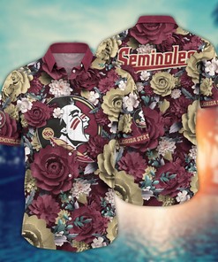 Florida State Seminoles NCAA Flower Hawaii Shirt For Fans Ver 7