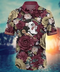 Florida State Seminoles NCAA Flower Hawaii Shirt For Fans Ver 7