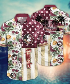 Florida State Seminoles NCAA Flower Hawaii Shirt For Fans Ver 8