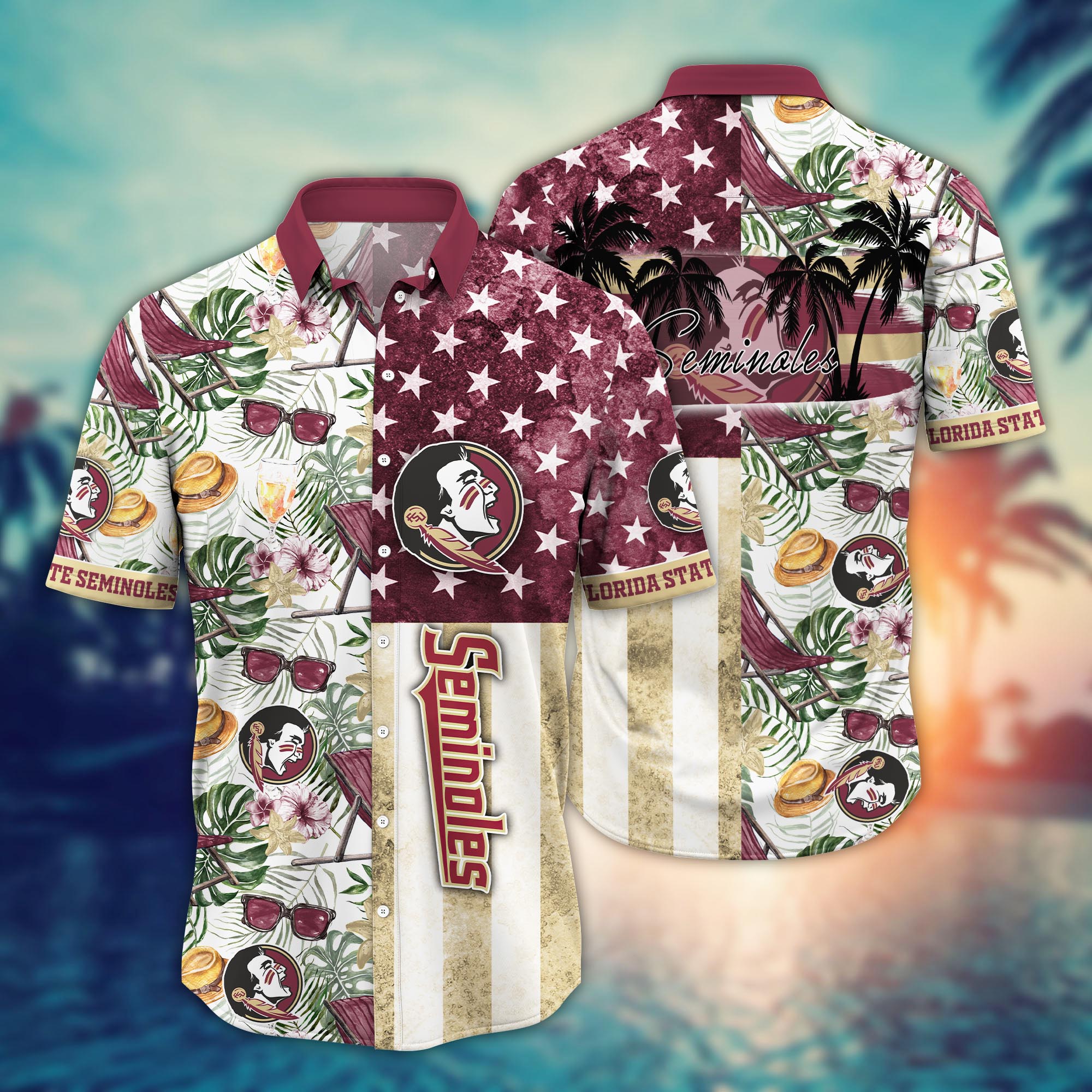 Florida State Seminoles NCAA Flower Hawaii Shirt For Fans Ver 8