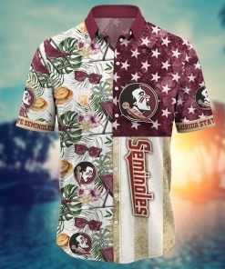 Florida State Seminoles NCAA Flower Hawaii Shirt For Fans Ver 8