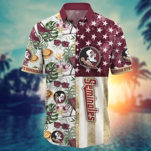 Florida State Seminoles NCAA Flower Hawaii Shirt For Fans Ver 8