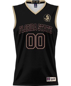 Florida State Seminoles NIL Men Basketball Custom Jersey - Black