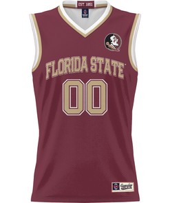 Florida State Seminoles NIL Men Basketball Custom Jersey - Garnet