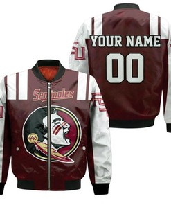 Florida State Seminoles Ncaa For Seminoles Lover 3D Personalized Bomber Jacket Model 2126