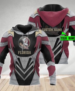 Florida State Seminoles Personalized Dtt 3Dhd010607 3D All Over Print Zip Hoodie Gifts for NCAA Fans